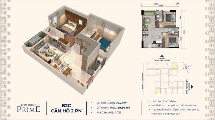 Khải Hoàn Prime 10 3PN76