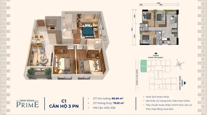 Khải Hoàn Prime 11 3PN86