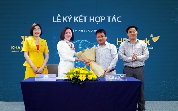 Khải Hoàn Land và HDBank Long An ký kết hợp tác 4 khg
